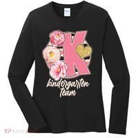 Cute Floral Glam Kindergarten Team Women's Long Sleeve Shirt thumb 0