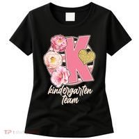 Cute Floral Glam Kindergarten Team Women's T-Shirt thumb 0