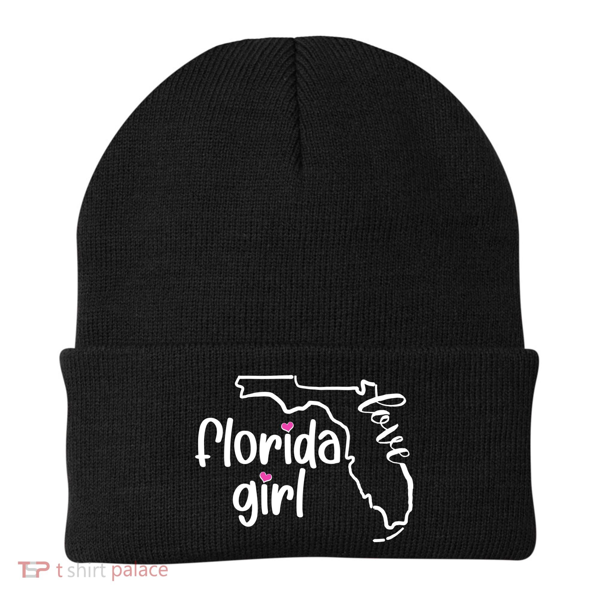 Cute Florida Girl Love Beanie