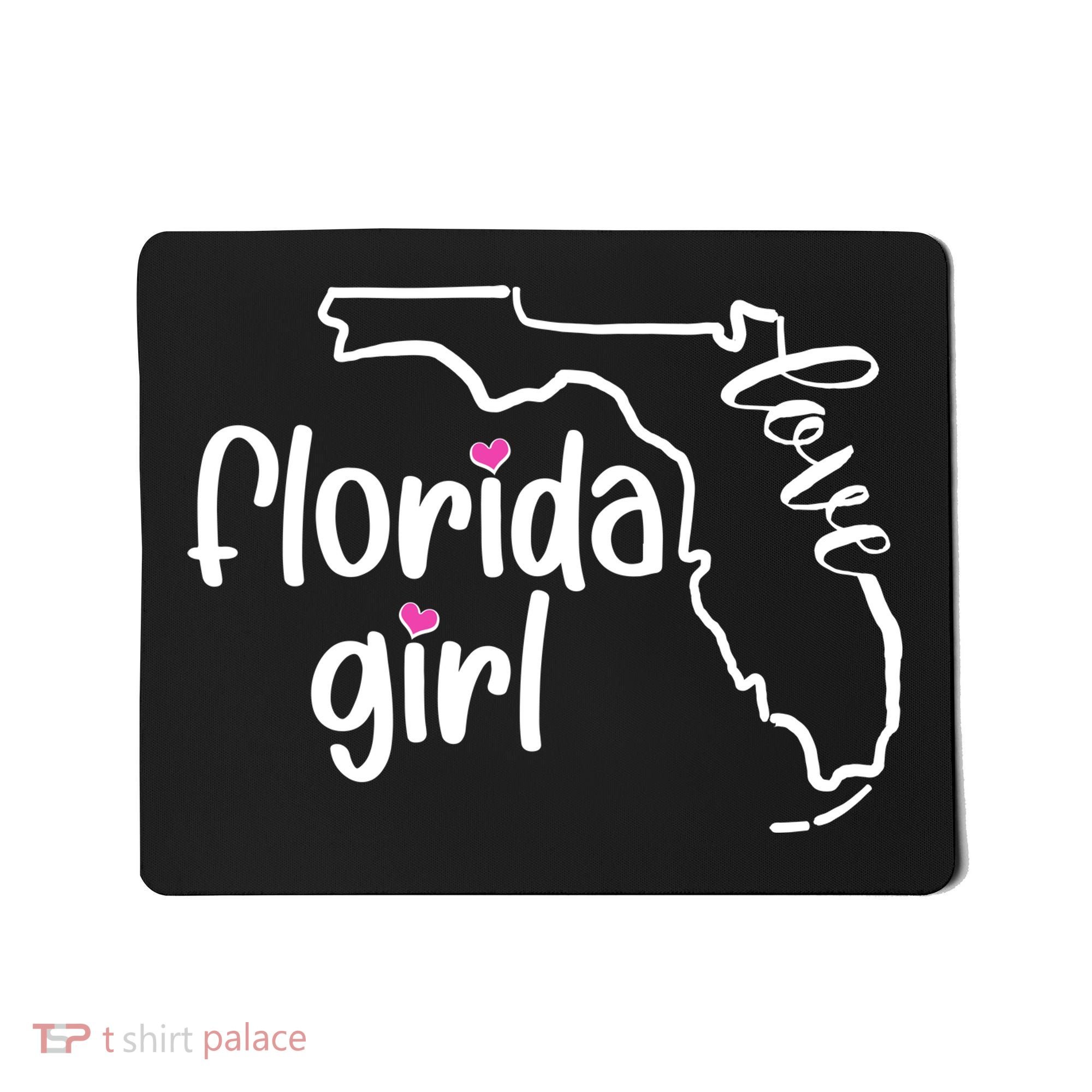 Cute Florida Girl Love Mousepad