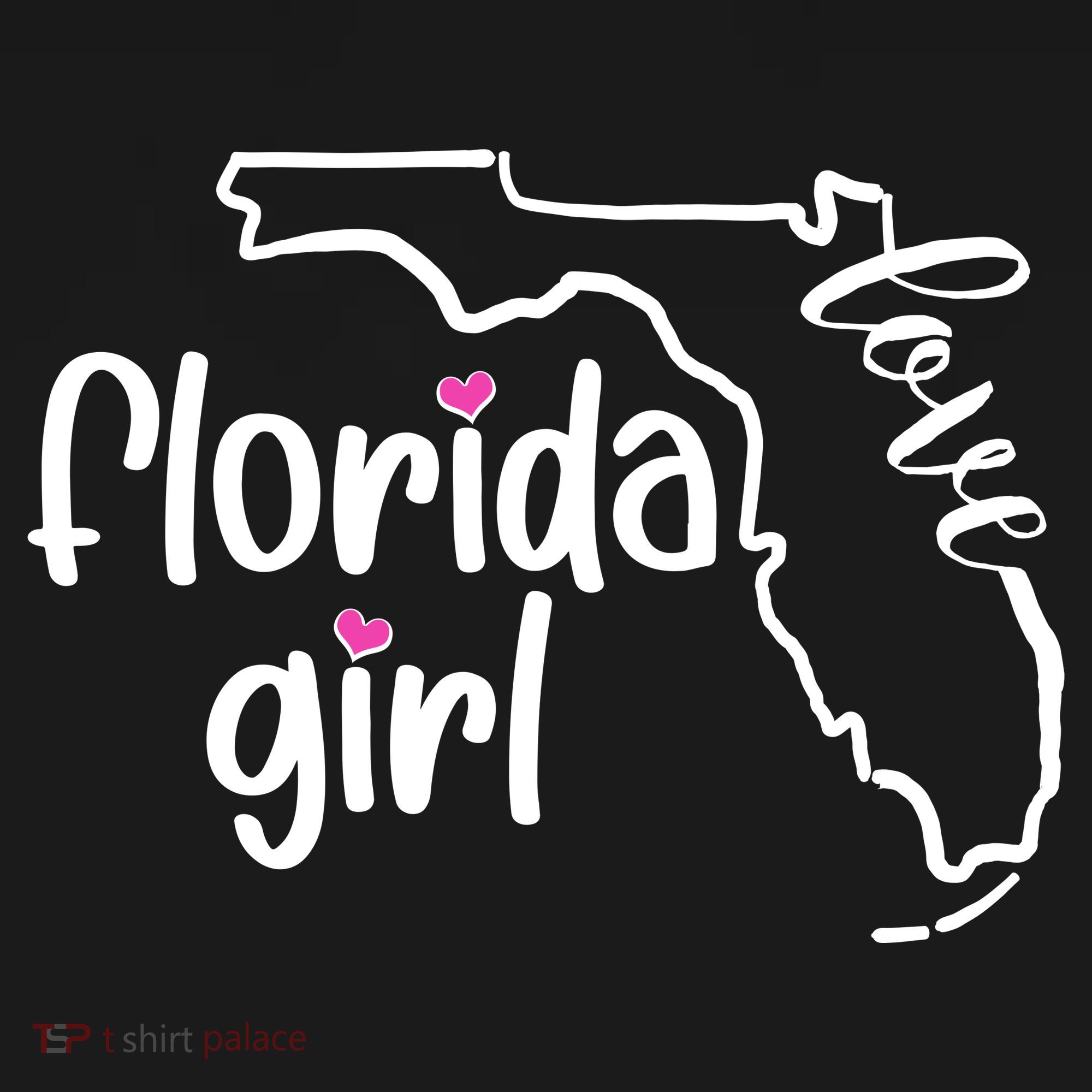 Cute Florida Girl Love Mousepad