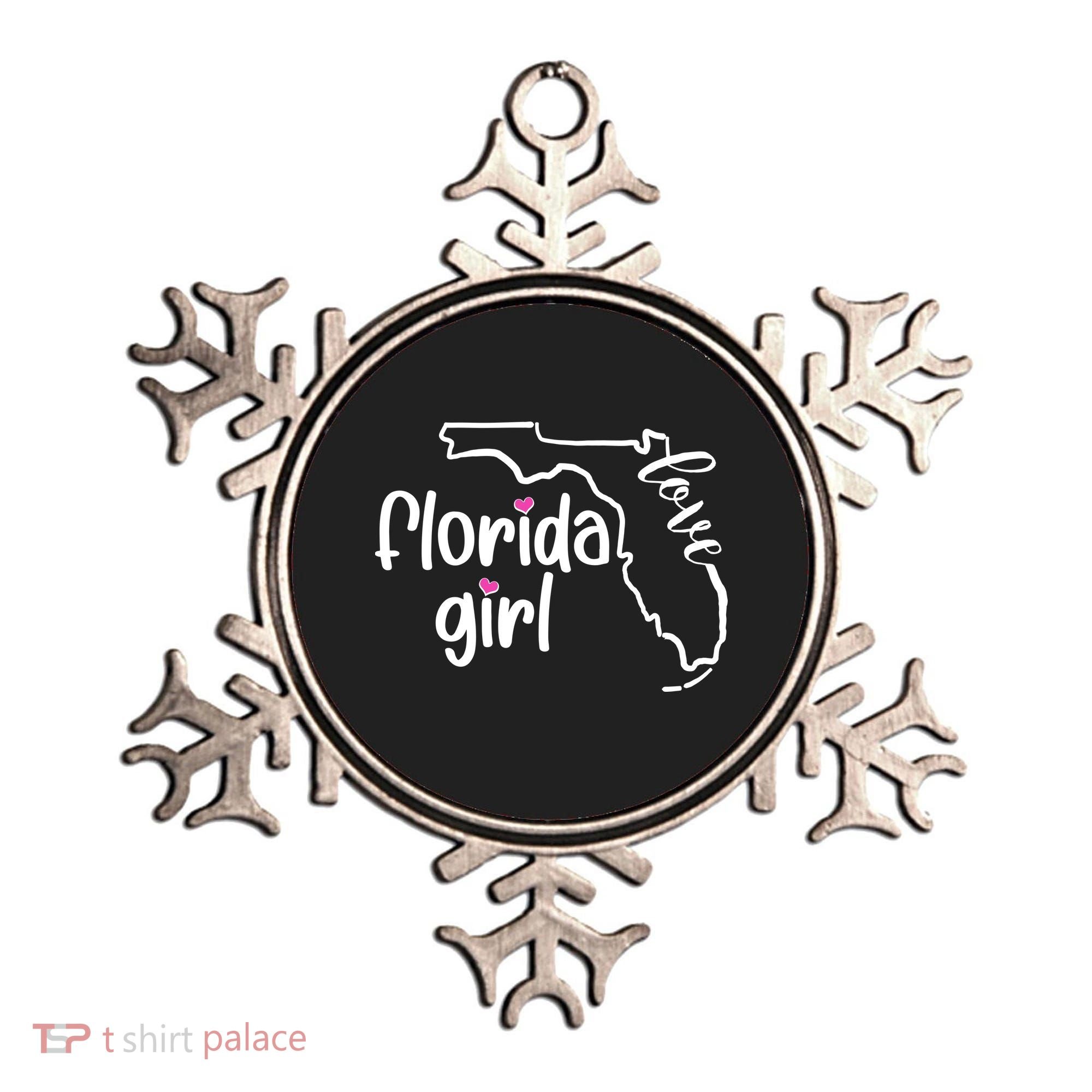 Cute Florida Girl Love Ornament