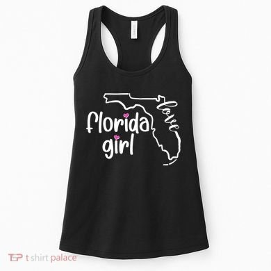 Cute Florida Girl Love Women's Tank Top