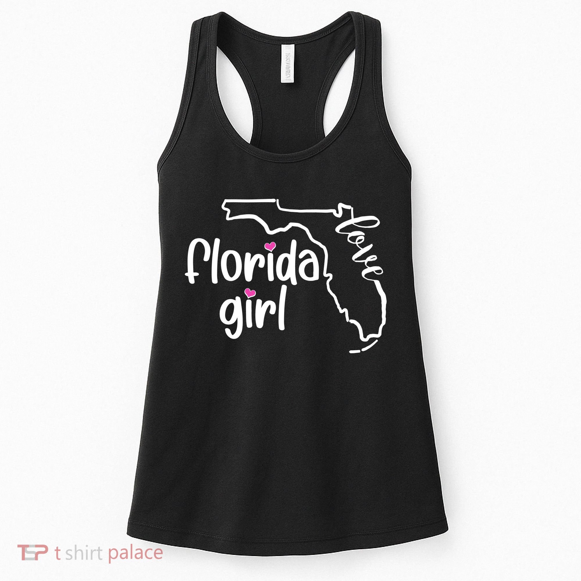 Cute Florida Girl Love Women's Tank Top