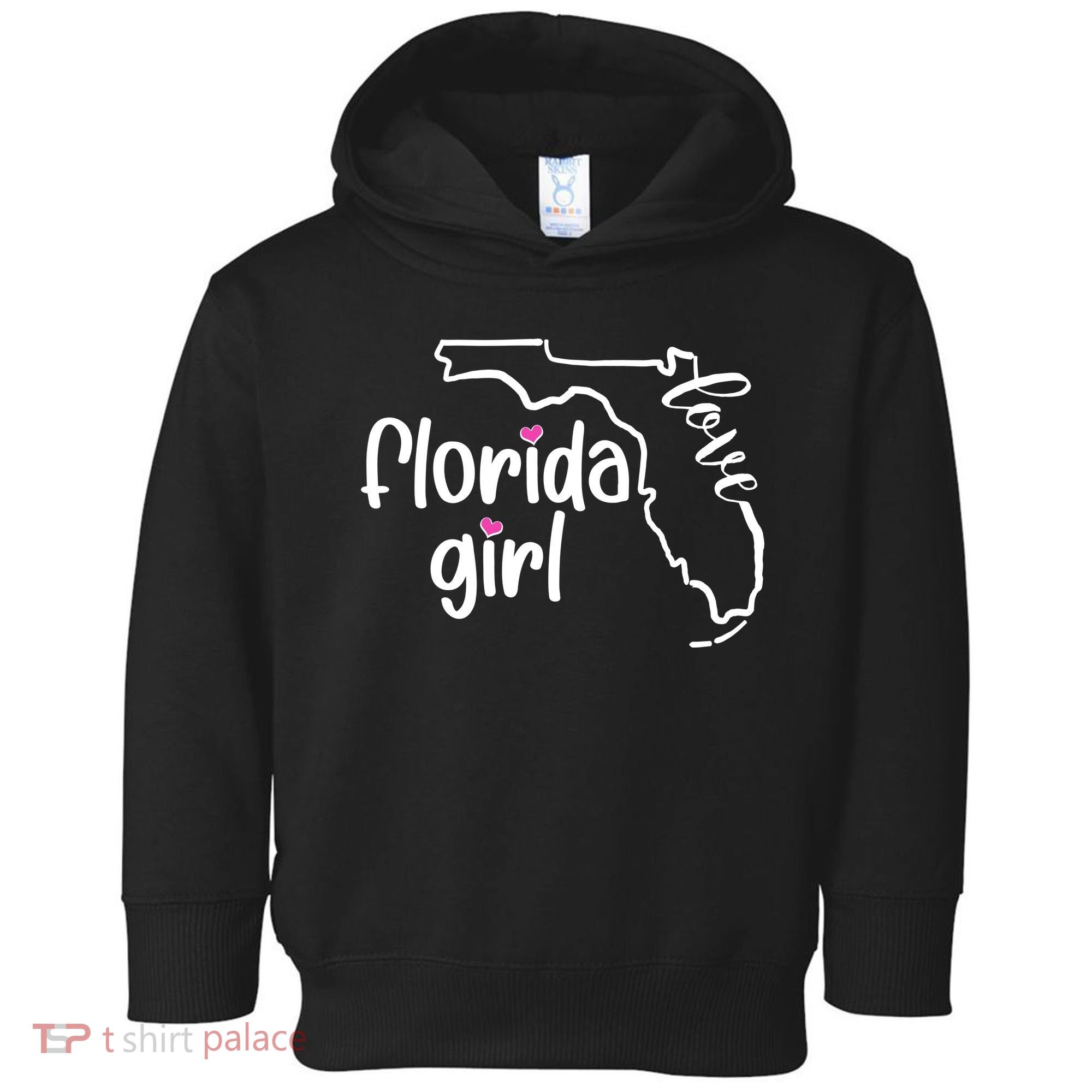 Cute Florida Girl Love Toddler Hoodie
