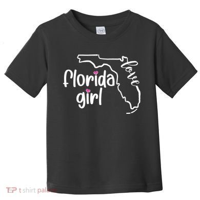 Cute Florida Girl Love Toddler T-Shirt