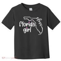 Cute Florida Girl Love Toddler T-Shirt thumb 0