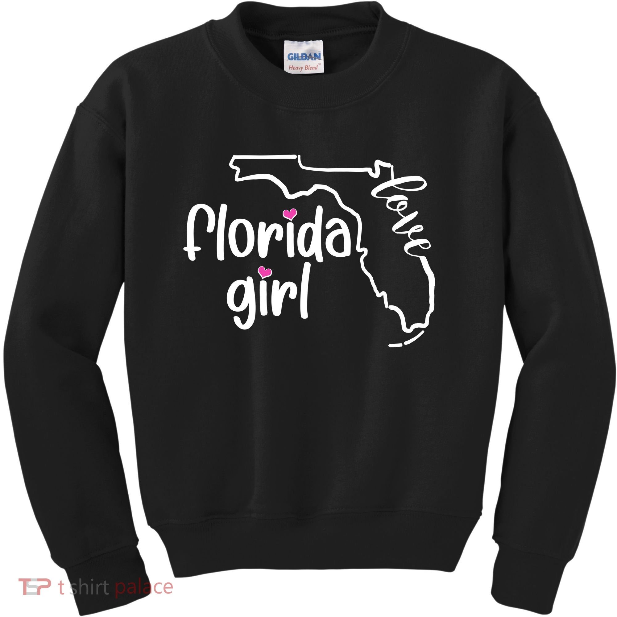 Cute Florida Girl Love Kids Sweatshirt