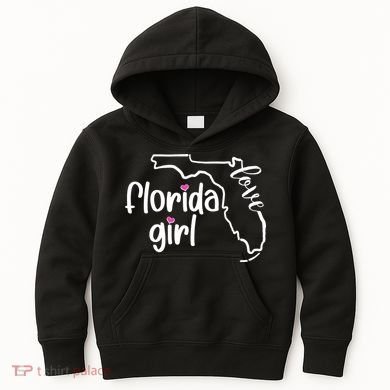 Cute Florida Girl Love Kids Hoodie