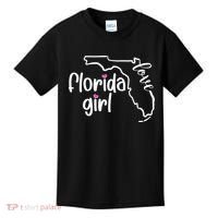 Cute Florida Girl Love Kids T-Shirt thumb 0
