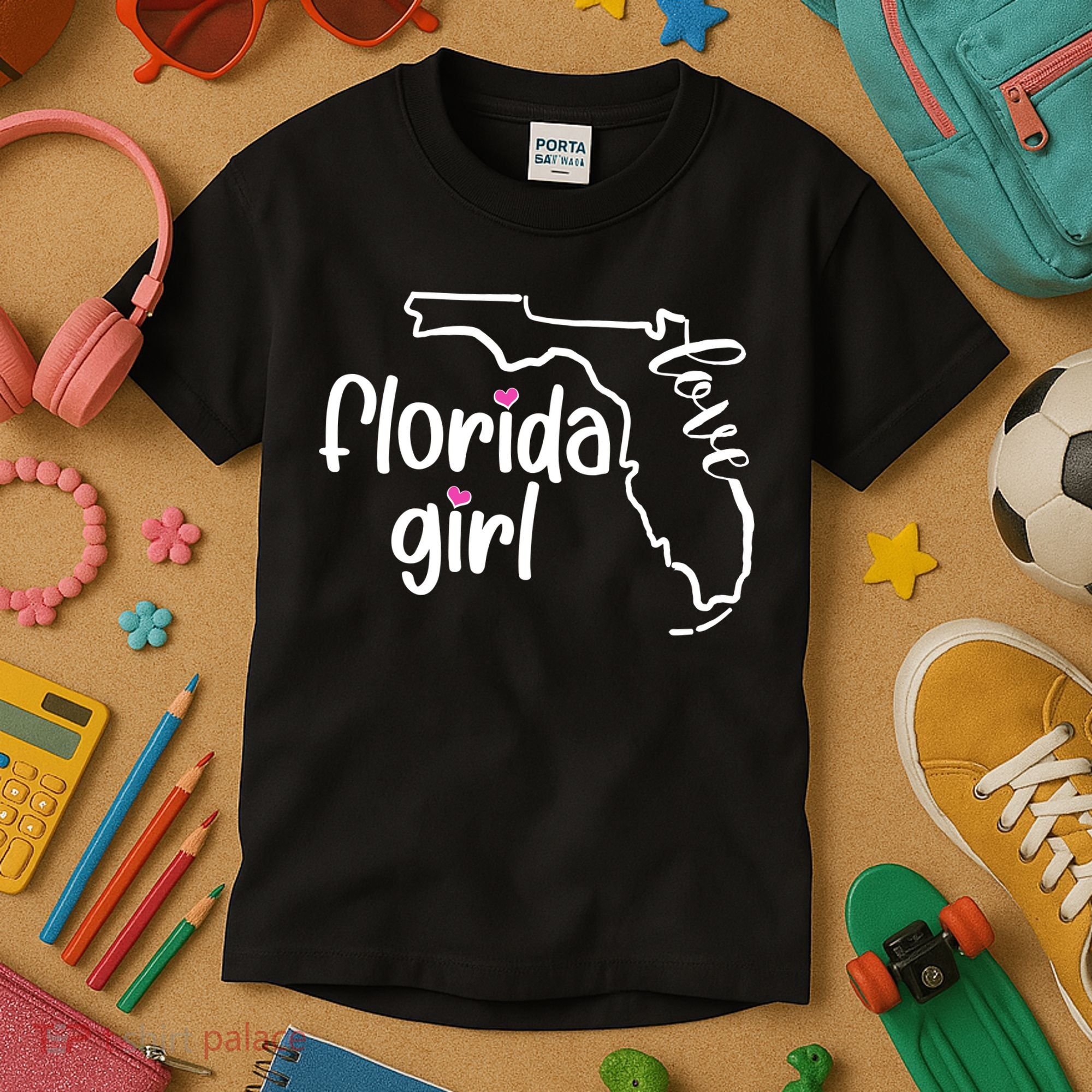 Cute Florida Girl Love Kids T-Shirt