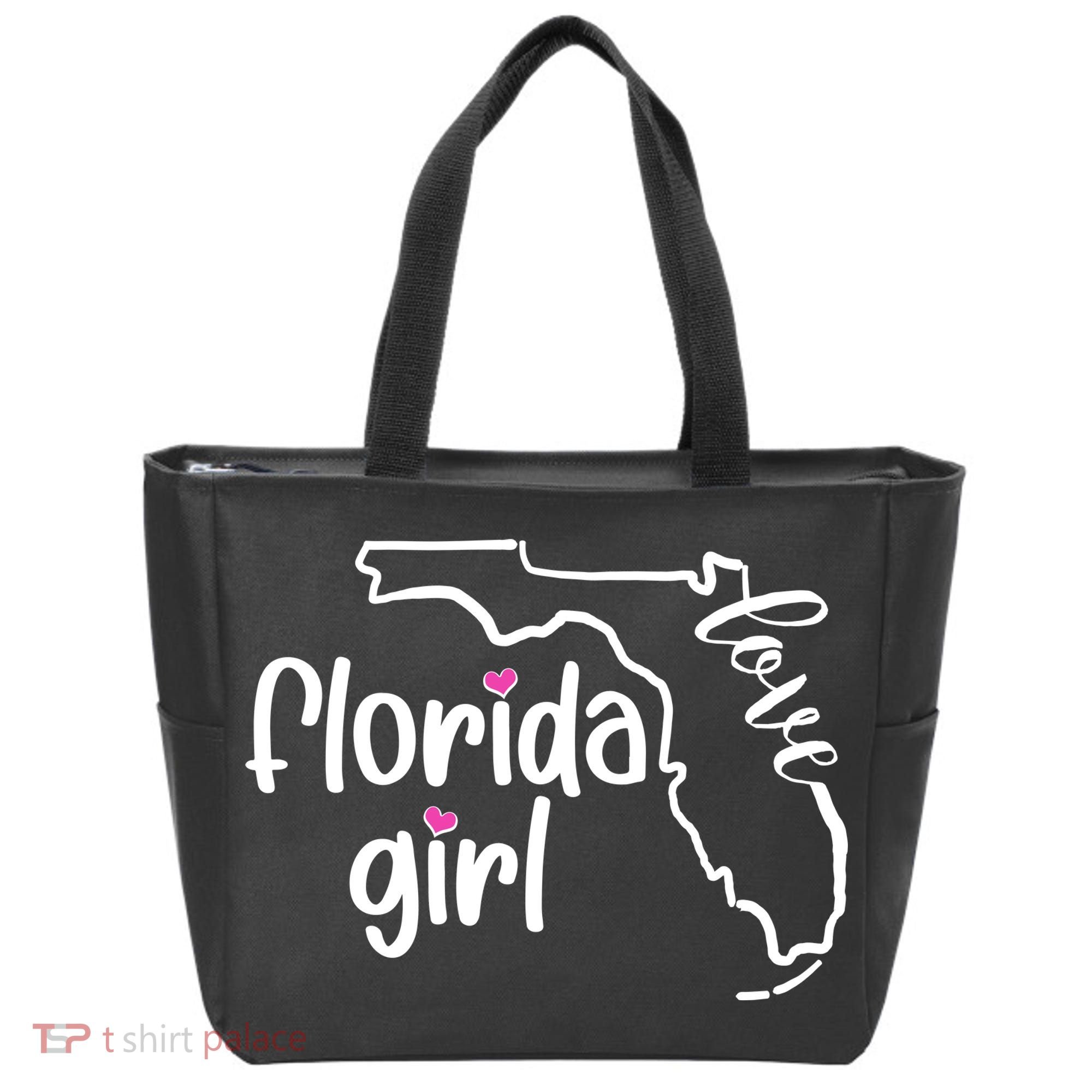Cute Florida Girl Love Tote Bag