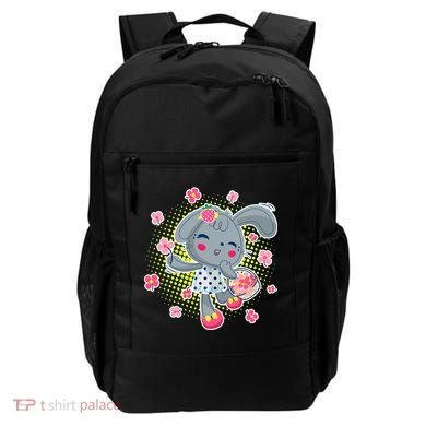 Cute Flower Easter Bunny Backpack