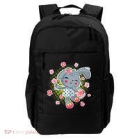 Cute Flower Easter Bunny Backpack thumb 0