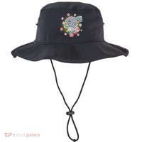 Cute Flower Easter Bunny Bucket Hat thumb 0