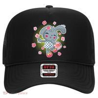 Cute Flower Easter Bunny Hat thumb 0