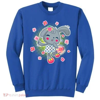 Cute Flower Easter Bunny Sweatshirt