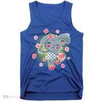 Cute Flower Easter Bunny Tank Top thumb 0