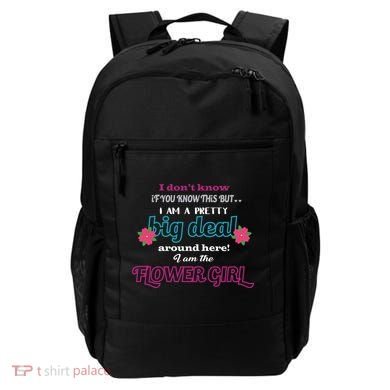 Cute Flower Girl Backpack