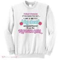 Cute Flower Girl Sweatshirt thumb 0