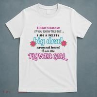 Cute Flower Girl T-Shirt thumb 5