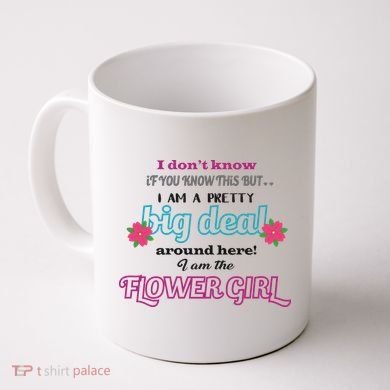 Cute Flower Girl Coffee Mug
