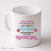 Cute Flower Girl Coffee Mug thumb 0