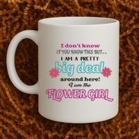 Cute Flower Girl Coffee Mug thumb 2