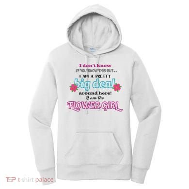 Cute Flower Girl Women's Hoodie