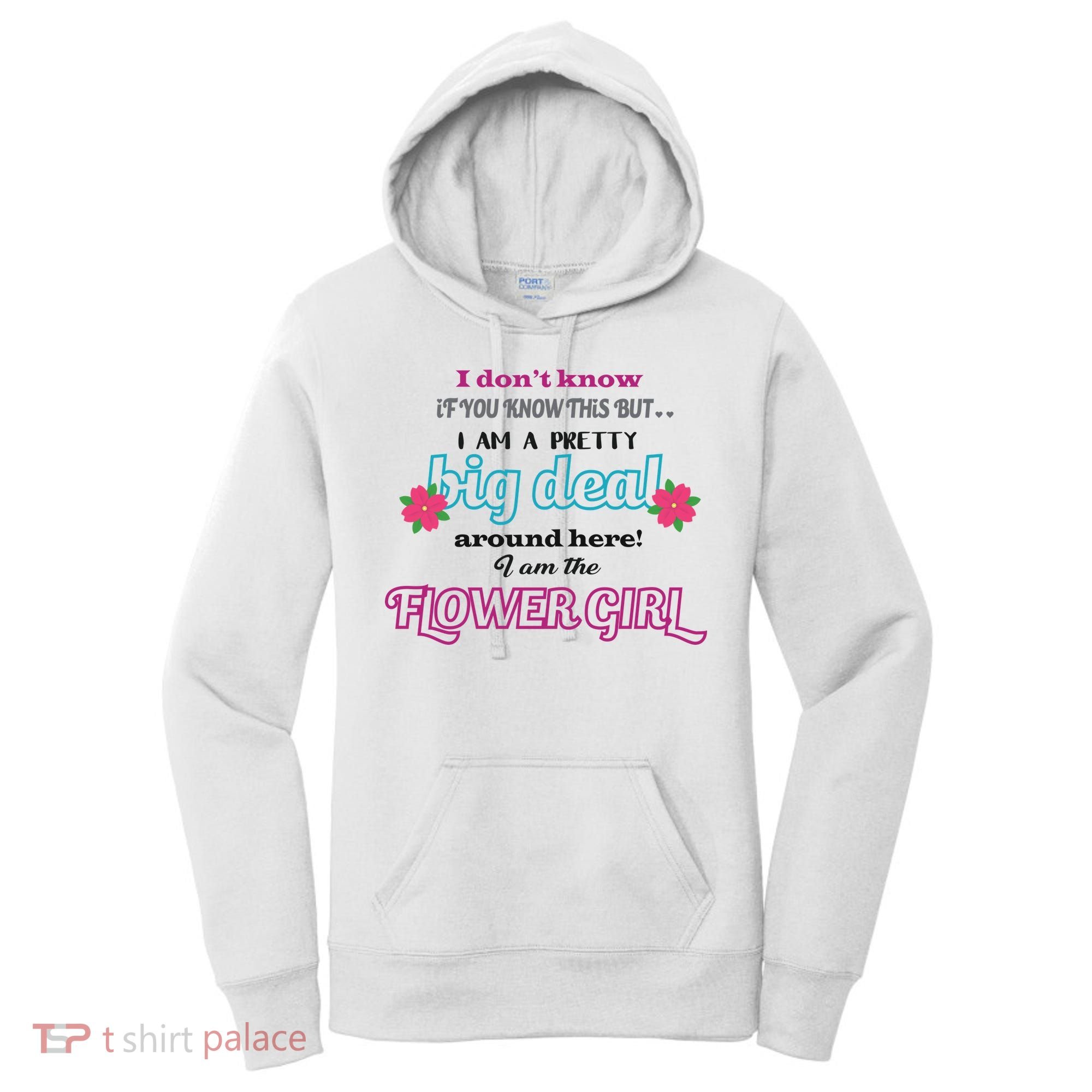 Cute Flower Girl Women's Hoodie