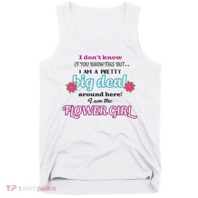 Cute Flower Girl Tank Top
