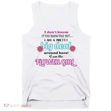 Cute Flower Girl Tank Top