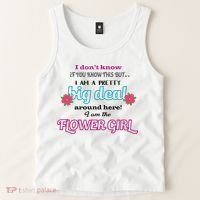 Cute Flower Girl Tank Top thumb 2