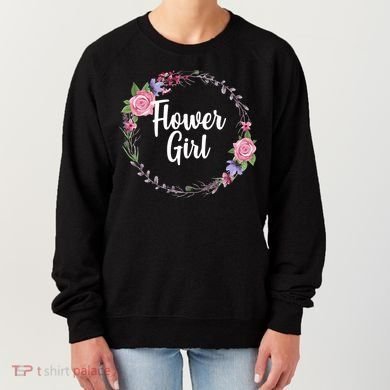 Cute Flower Girl Wedding Women's Sweatshirt