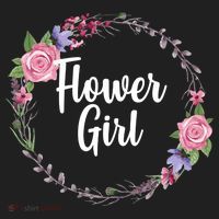 Cute Flower Girl Wedding Women's Sweatshirt thumb 2