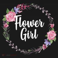 Cute Flower Girl Wedding Tote Bag thumb 4