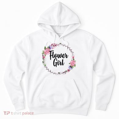 Cute Flower Girl Wedding Hoodie