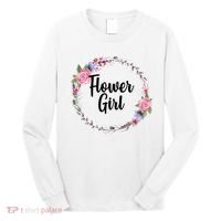 Cute Flower Girl Wedding Long Sleeve Shirt thumb 0