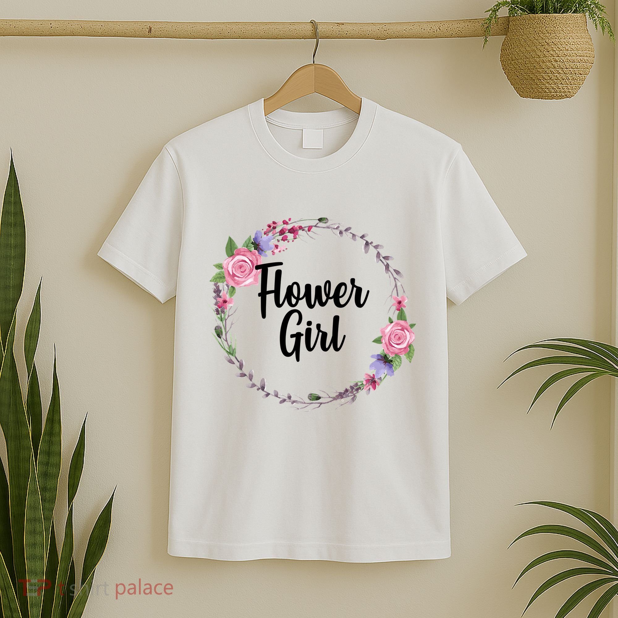 Cute Flower Girl Wedding T-Shirt