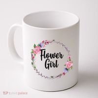 Cute Flower Girl Wedding Coffee Mug thumb 0
