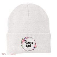 Cute Flower Girl Wedding Beanie thumb 0