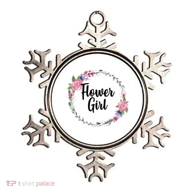Cute Flower Girl Wedding Ornament