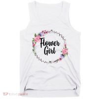 Cute Flower Girl Wedding Tank Top thumb 0