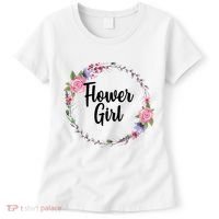 Cute Flower Girl Wedding Women's T-Shirt thumb 0