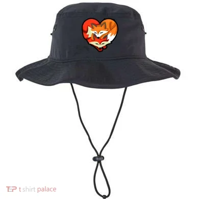 Cute Foxy Heart Fox Lover Bucket Hat
