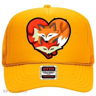 Cute Foxy Heart Fox Lover Hat