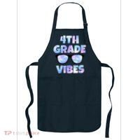 Cute Funny 4th Grade Vibes Cool Sunglasses Apron thumb 0