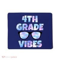 Cute Funny 4th Grade Vibes Cool Sunglasses Mousepad thumb 0