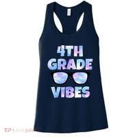 Cute Funny 4th Grade Vibes Cool Sunglasses Women's Tank Top thumb 0
