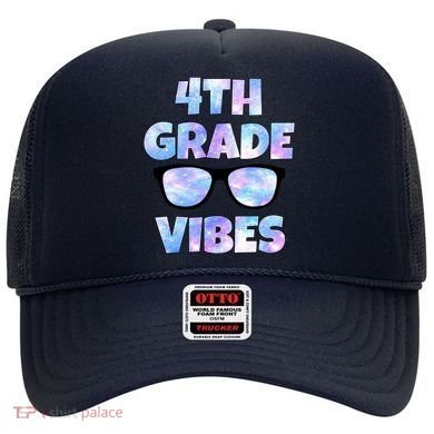 Cute Funny 4th Grade Vibes Cool Sunglasses Hat